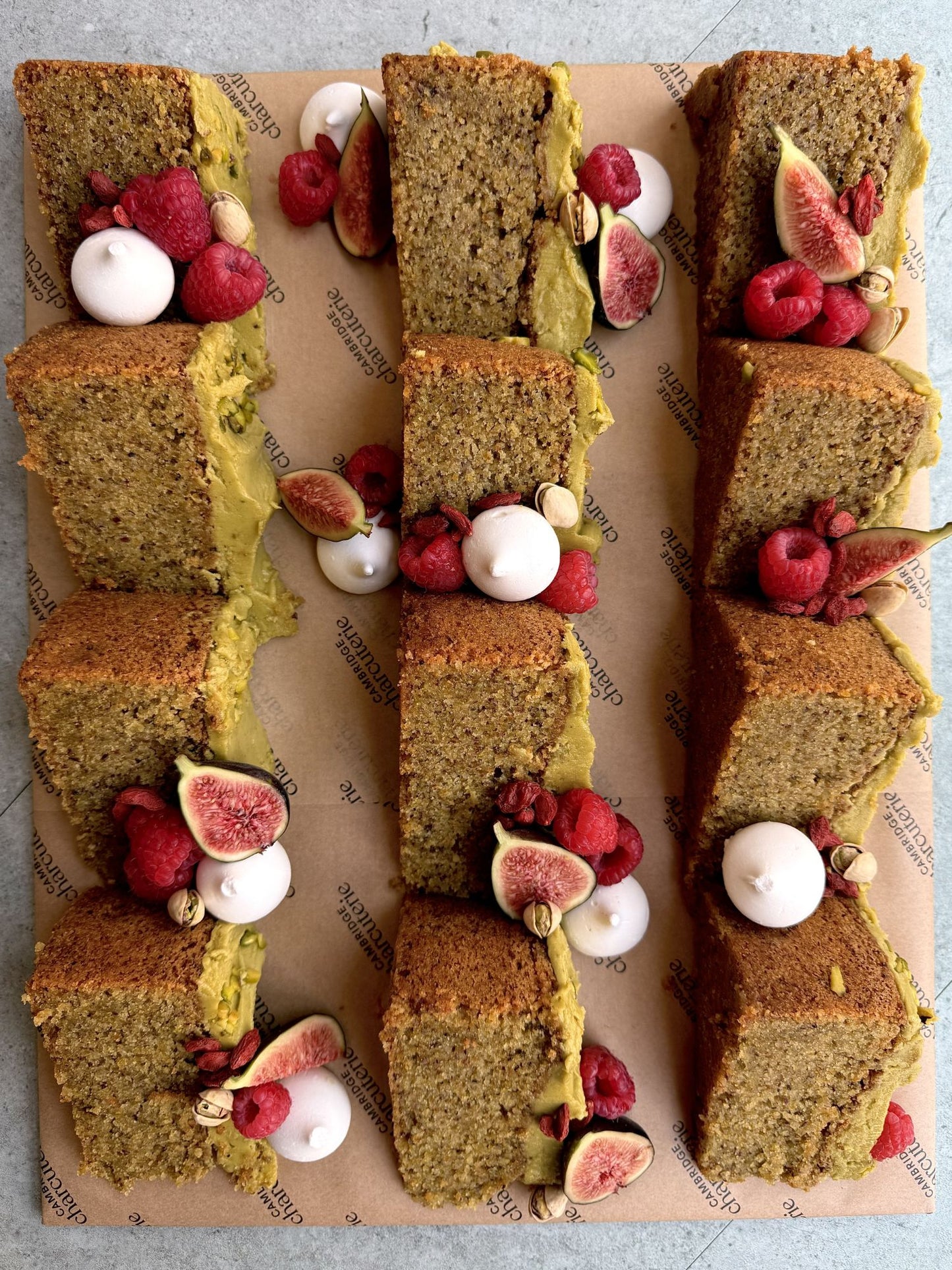 Pistachio & Almond Cake Platter