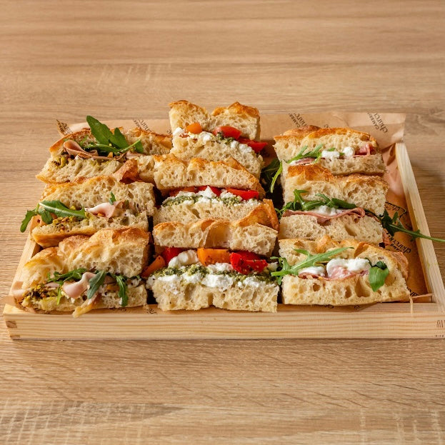 Focaccia Sandwich Platter