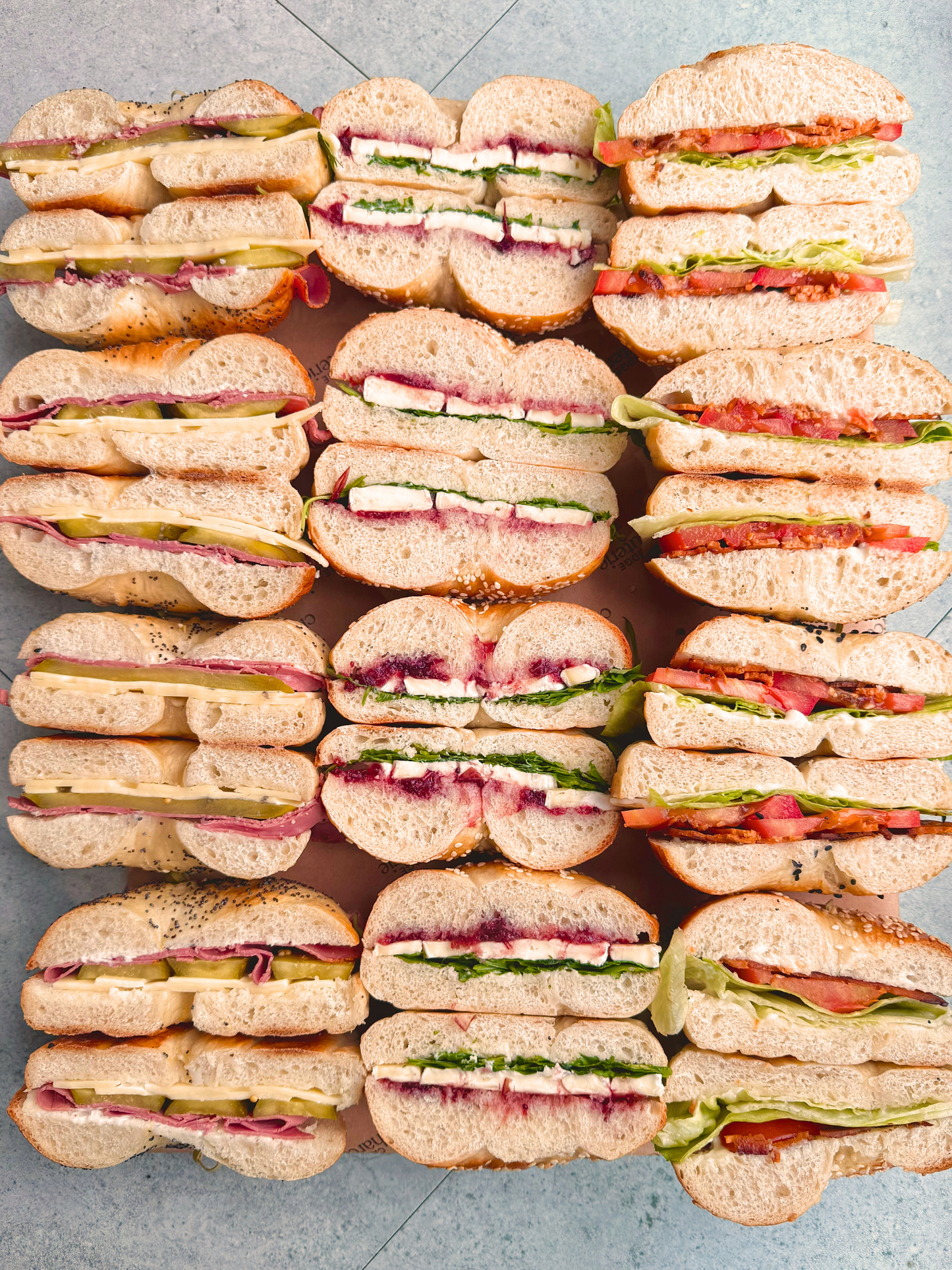 Bagel Sandwich Platter