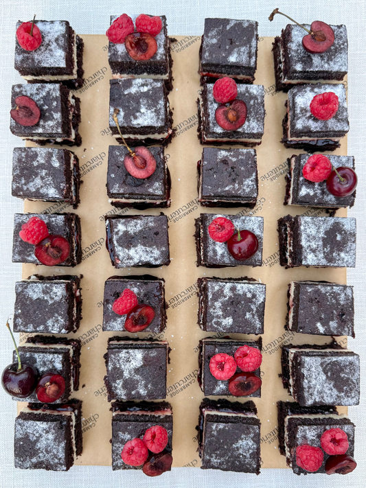 Chocolate & Morello Cherry Cake Platter