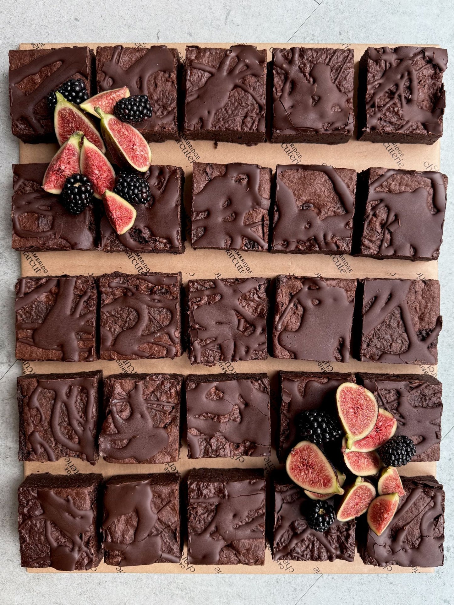 Vegan & Gluten Free Brownie Platter