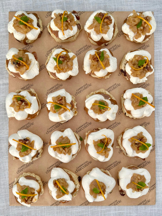 Spiced Caramel & Apple Scone Platter