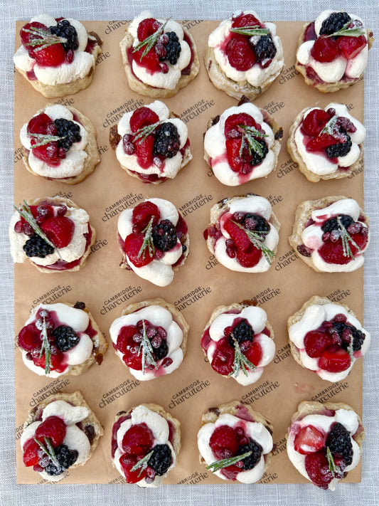 Festive Mulled Wine Scone Platter