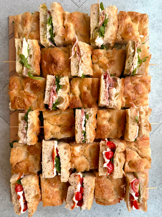 Focaccia Sandwich Platter